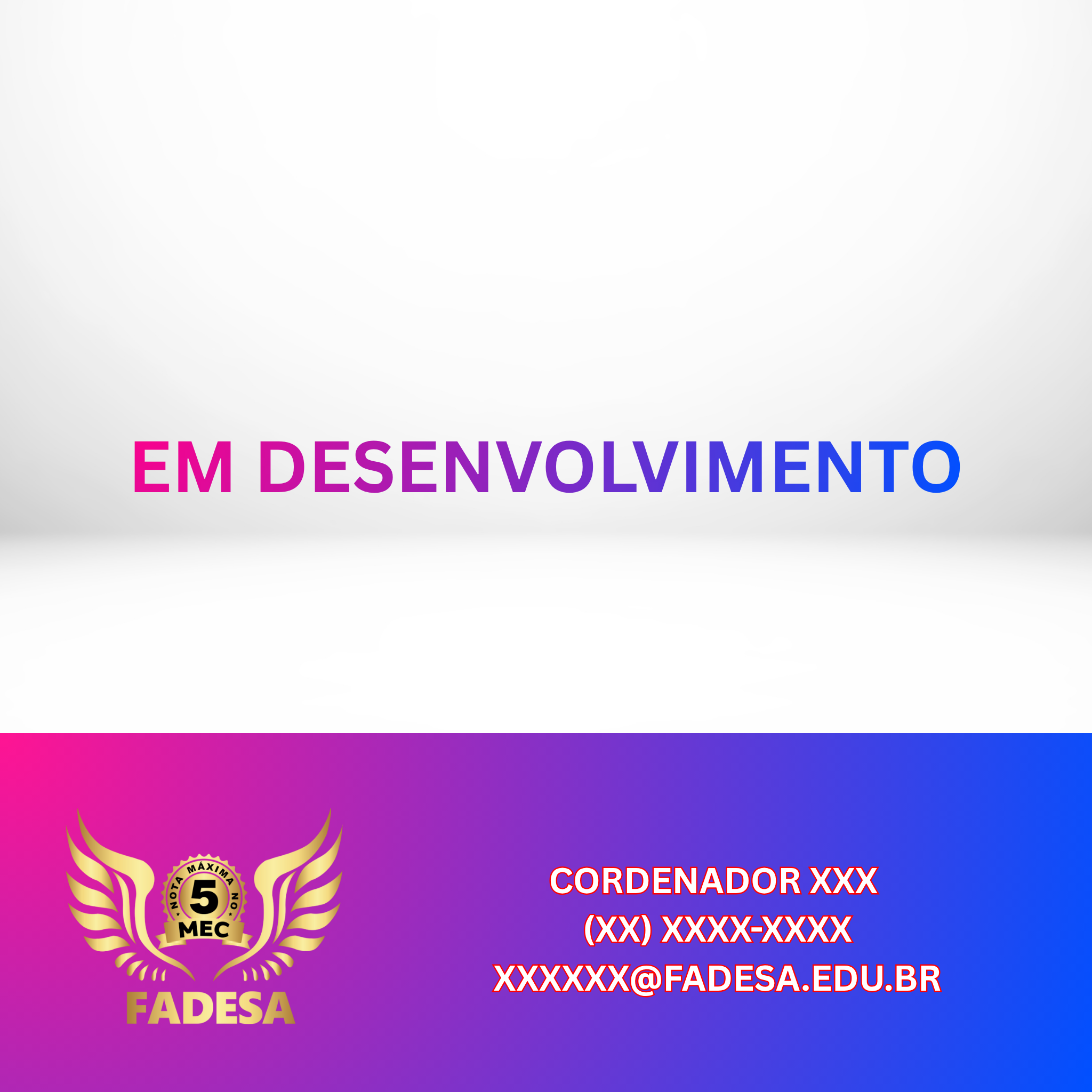 Capa novos cursos