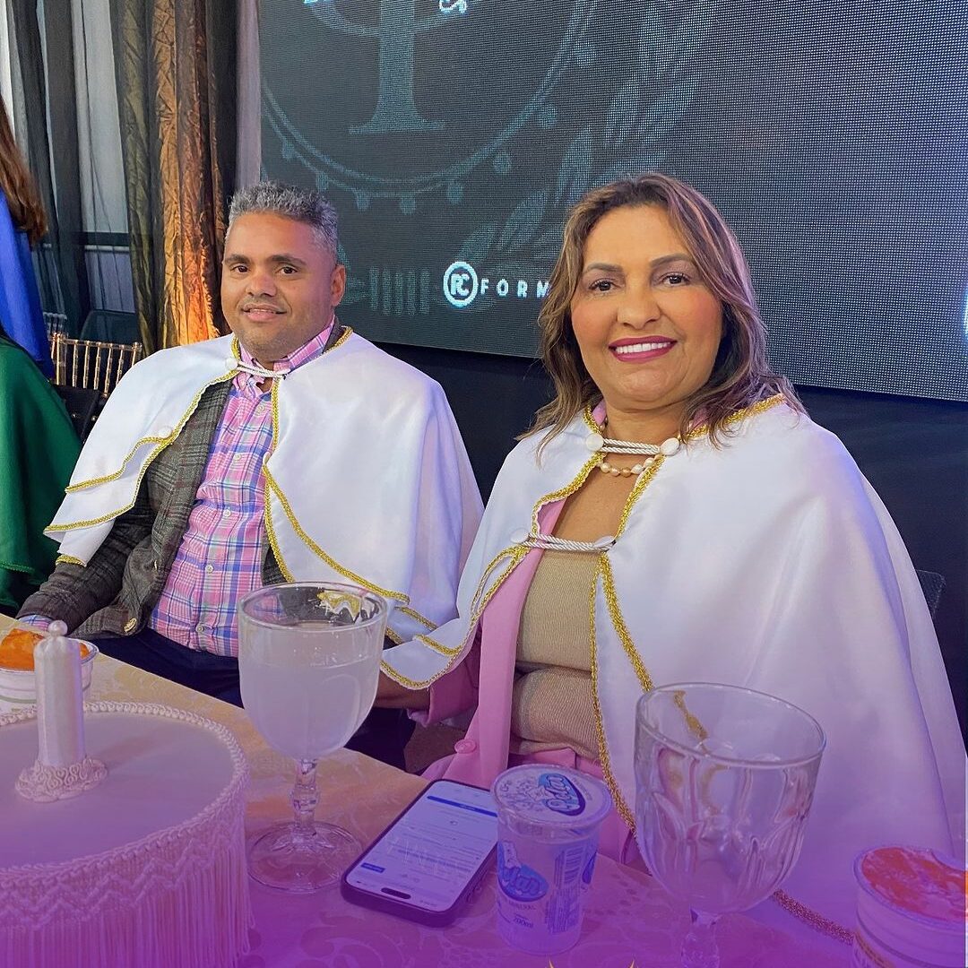 Prof. Maurício e dra. Rejane